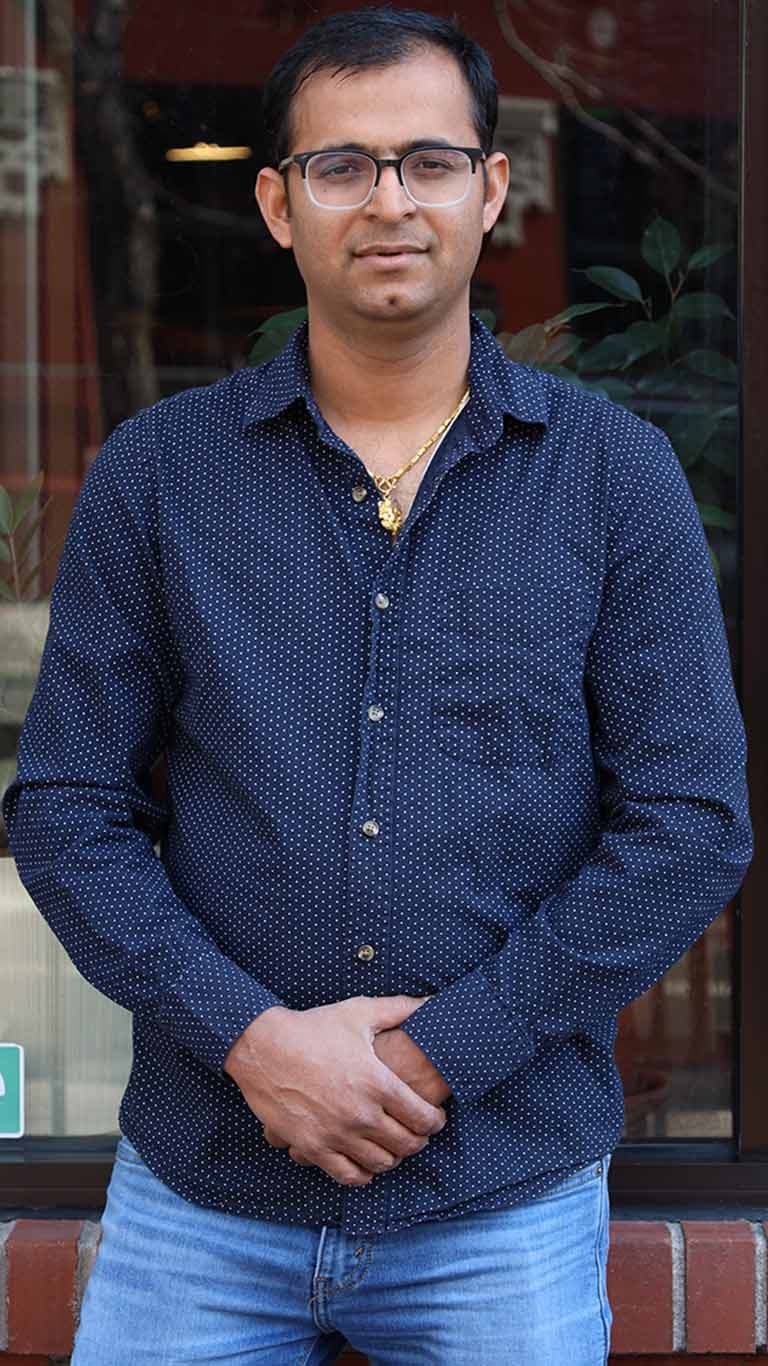 Portrait of Nandalal Neupane, Owner of Gaia Masala & Burger